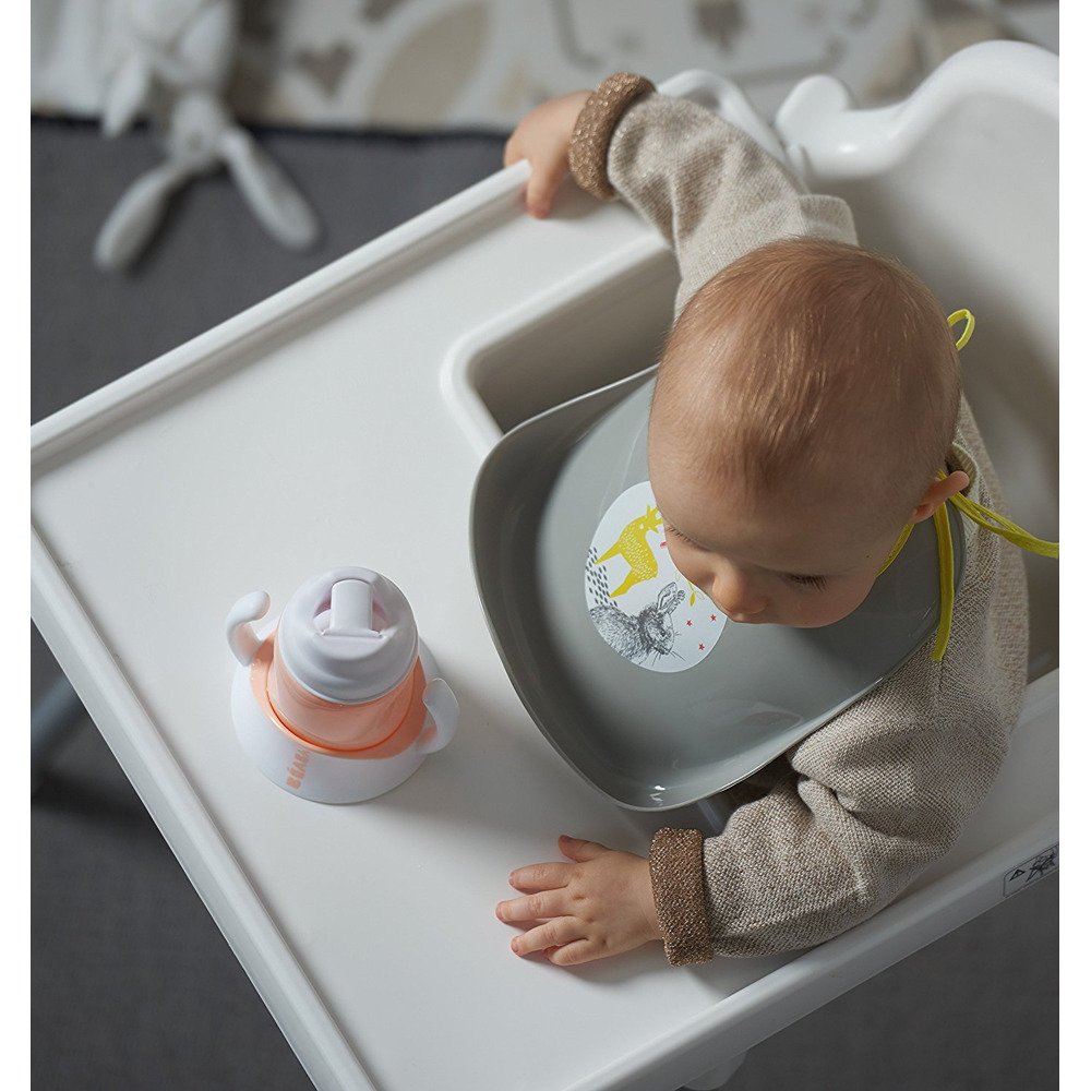 Нагрудник Beaba Bunny серый, арт. 913405 - Зображення 2