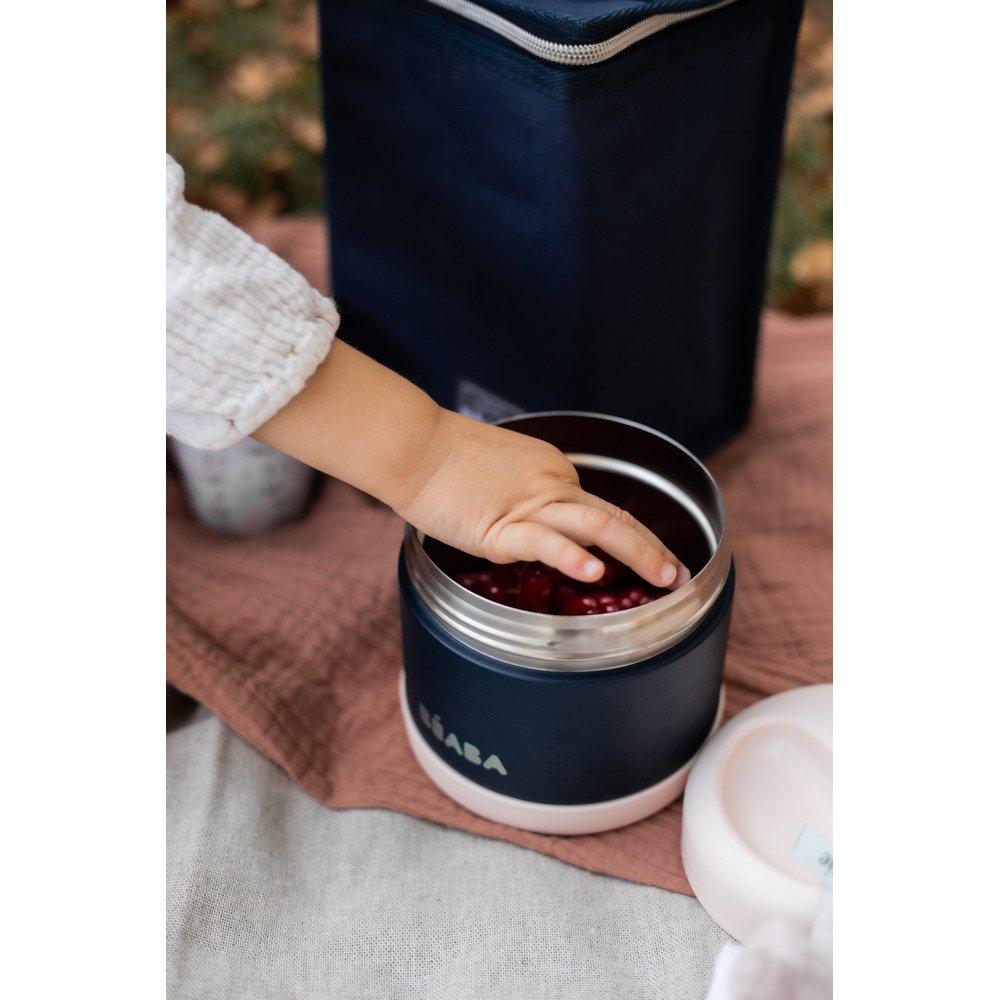 Термос Beaba для їжі 500 мл. рожевий/синій, арт. 912910 - Зображення 4