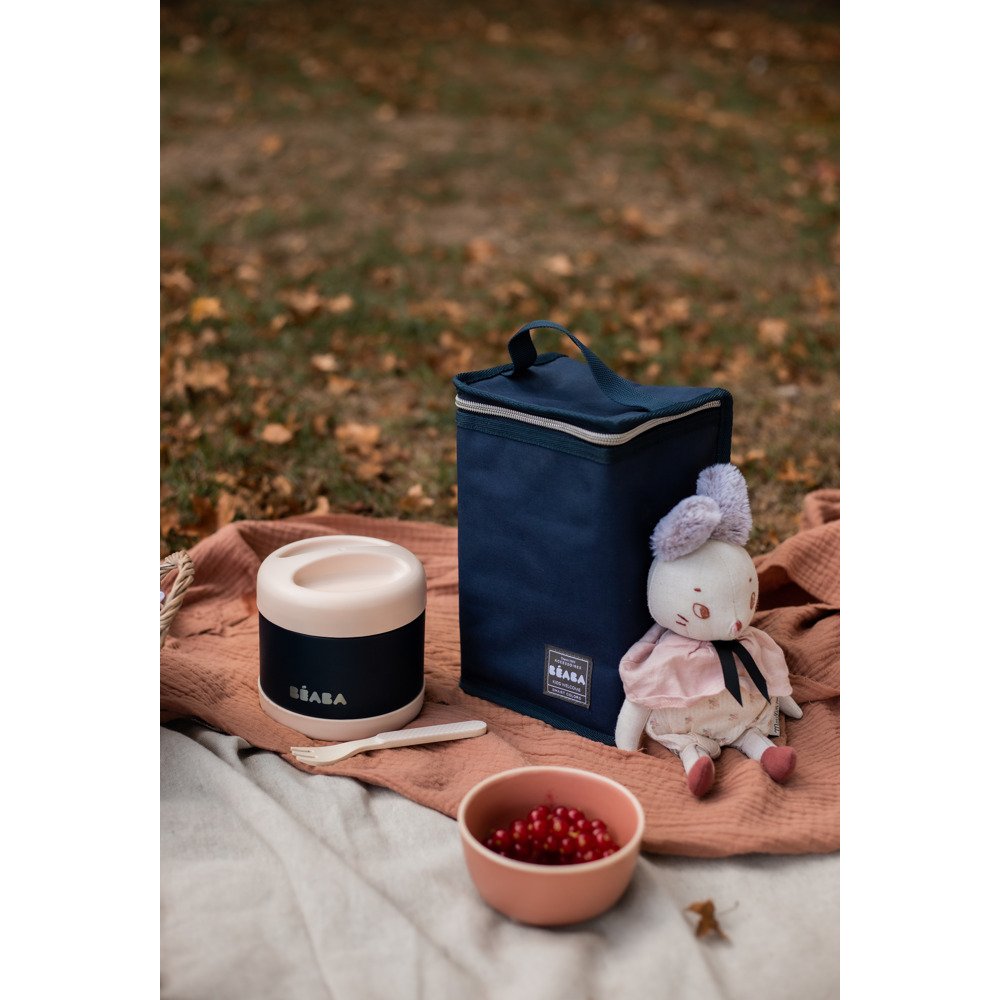 Термос Beaba для їжі 500 мл. рожевий/синій, арт. 912910 - Зображення 5