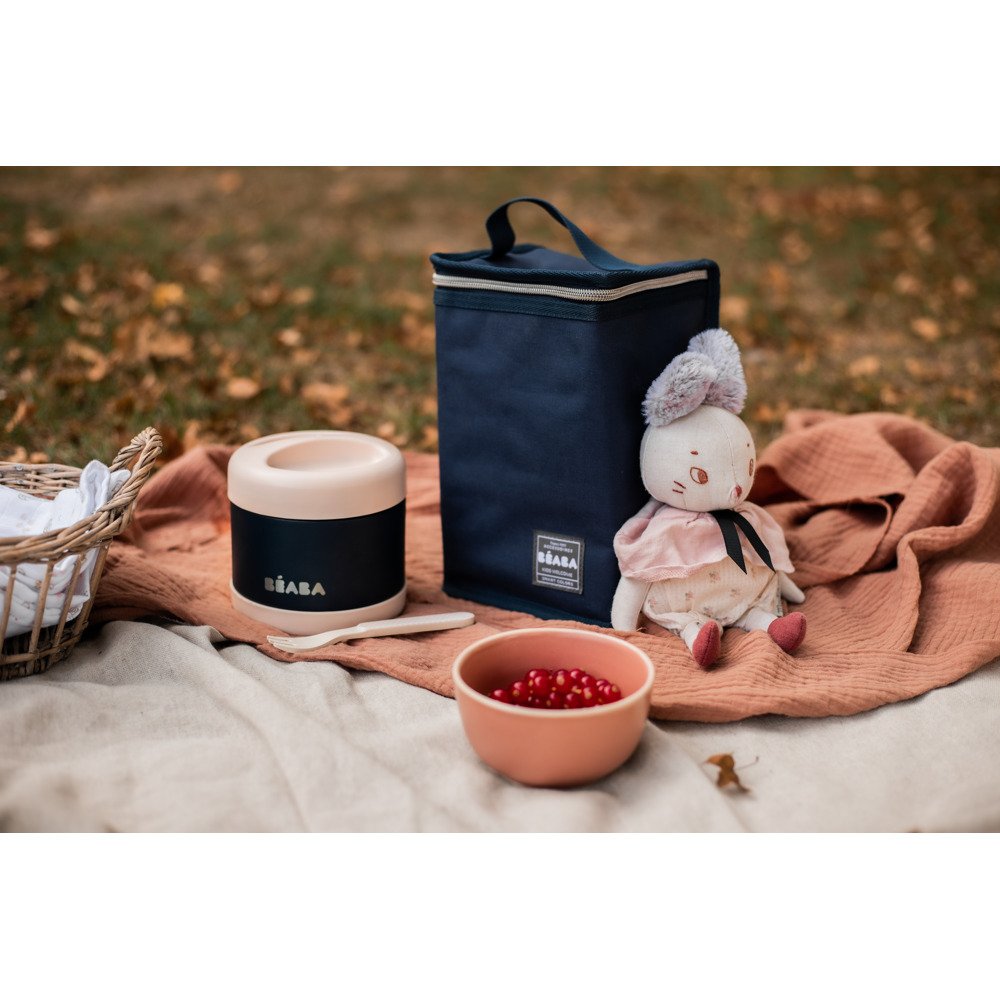 Термос Beaba для їжі 500 мл. рожевий/синій, арт. 912910 - Зображення 6