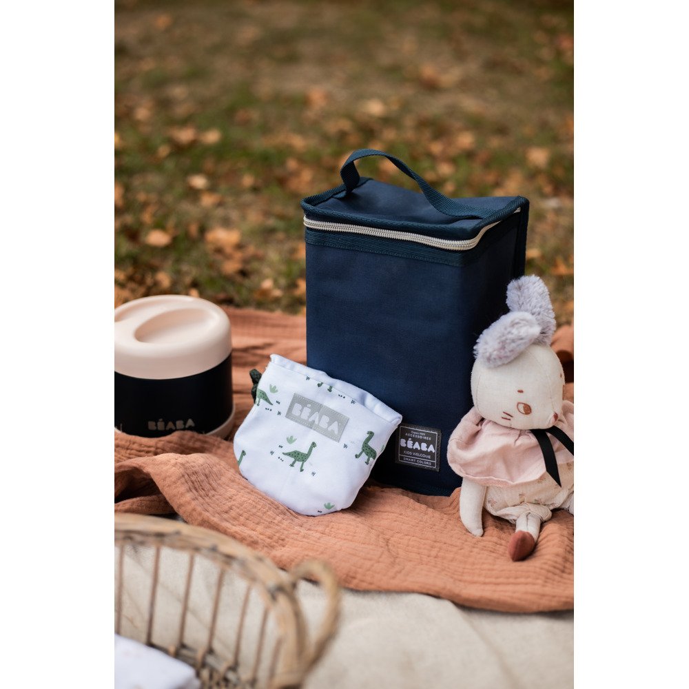 Термос Beaba для їжі 500 мл. рожевий/синій, арт. 912910 - Зображення 7