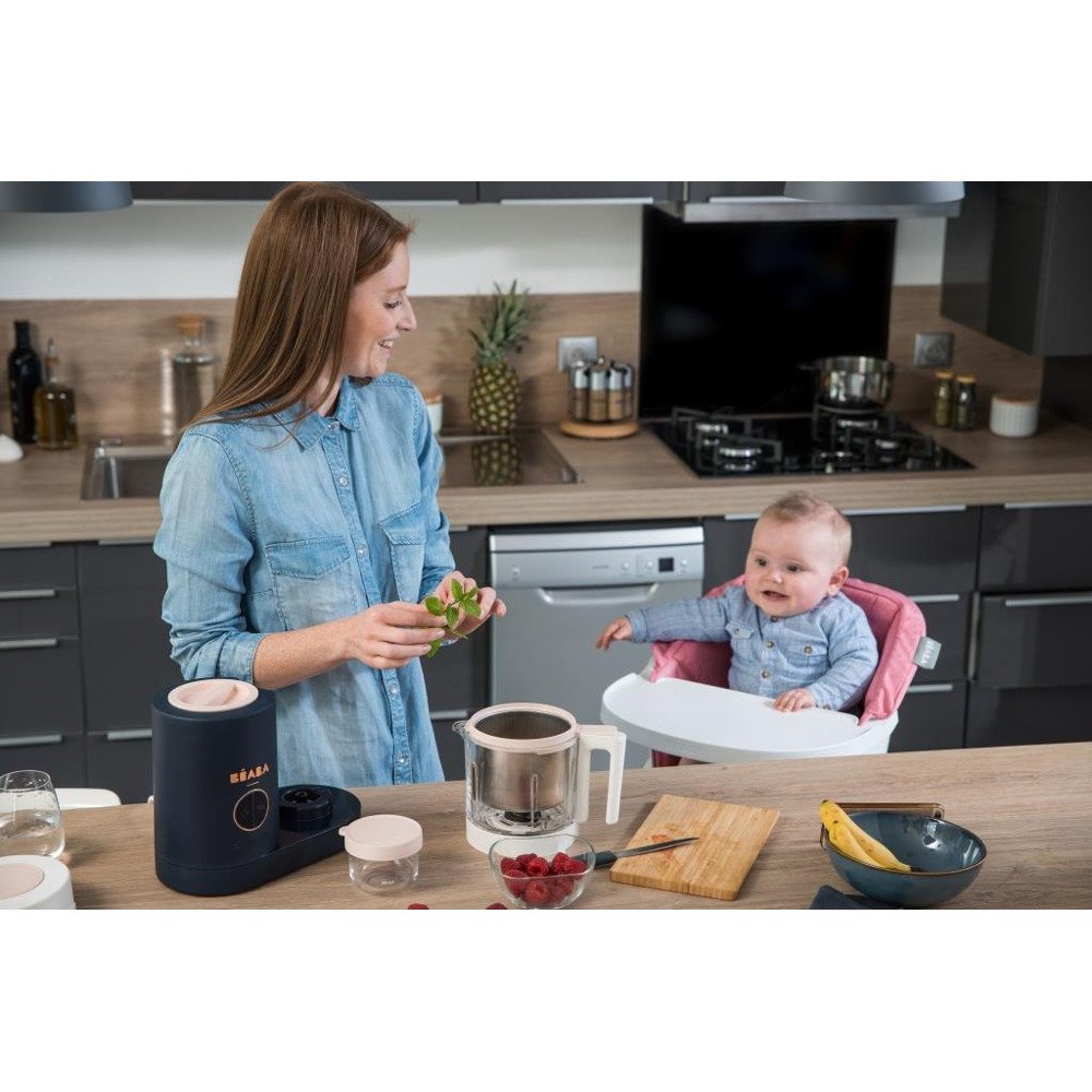 Пароварка - блендер Beaba Babycook Neo синій, арт. 912772 - Зображення 7
