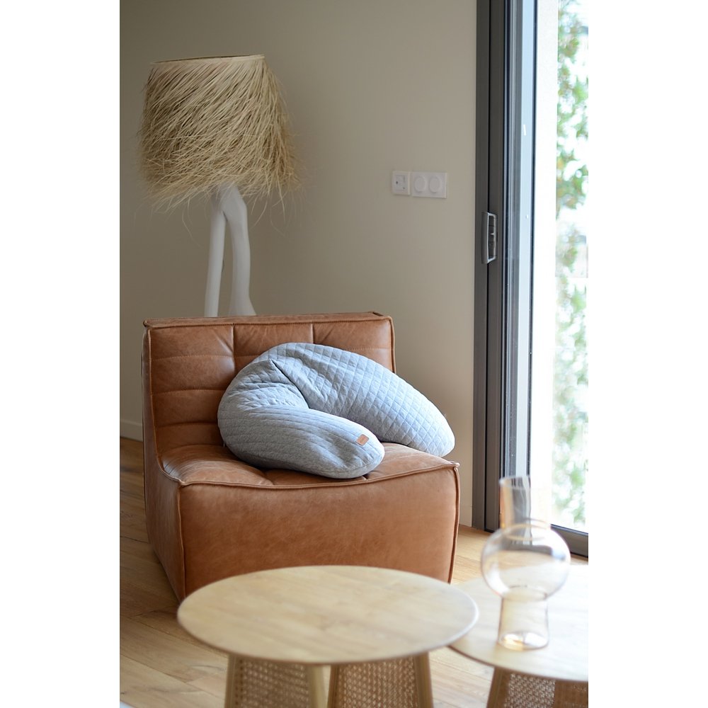 Подушка для вагітних і годування Beaba Big Flopsy heather grey, арт. 0508172 - Зображення 2