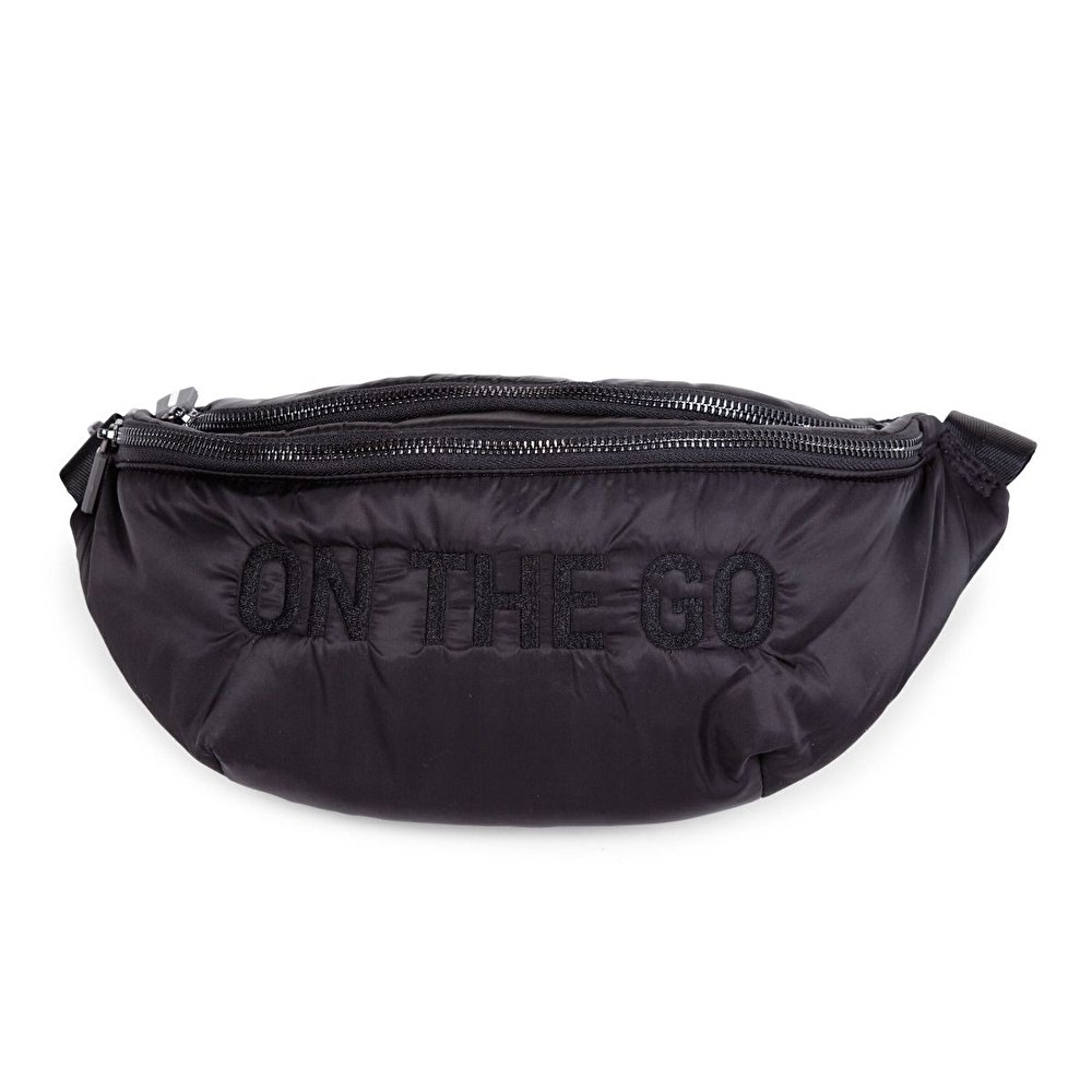 Сумка через плече Childhome Banana bag puffered black, арт. CWBANAPBL - Зображення 2