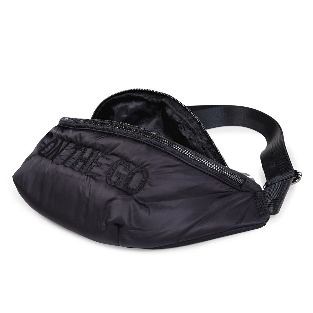 Сумка через плече Childhome Banana bag puffered black, арт. CWBANAPBL - Зображення 7