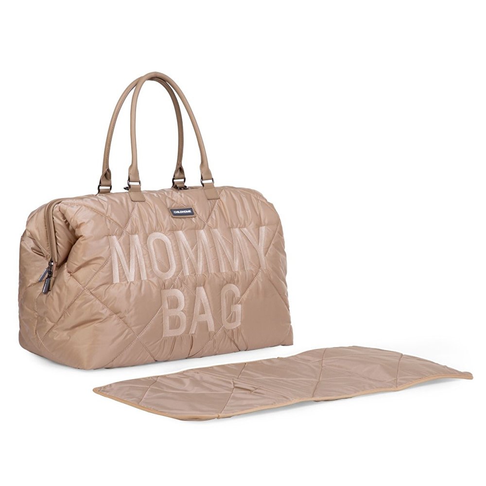 Сумка Childhome Mommy bag puffered beige, арт. CWMBBPBE - Зображення 4
