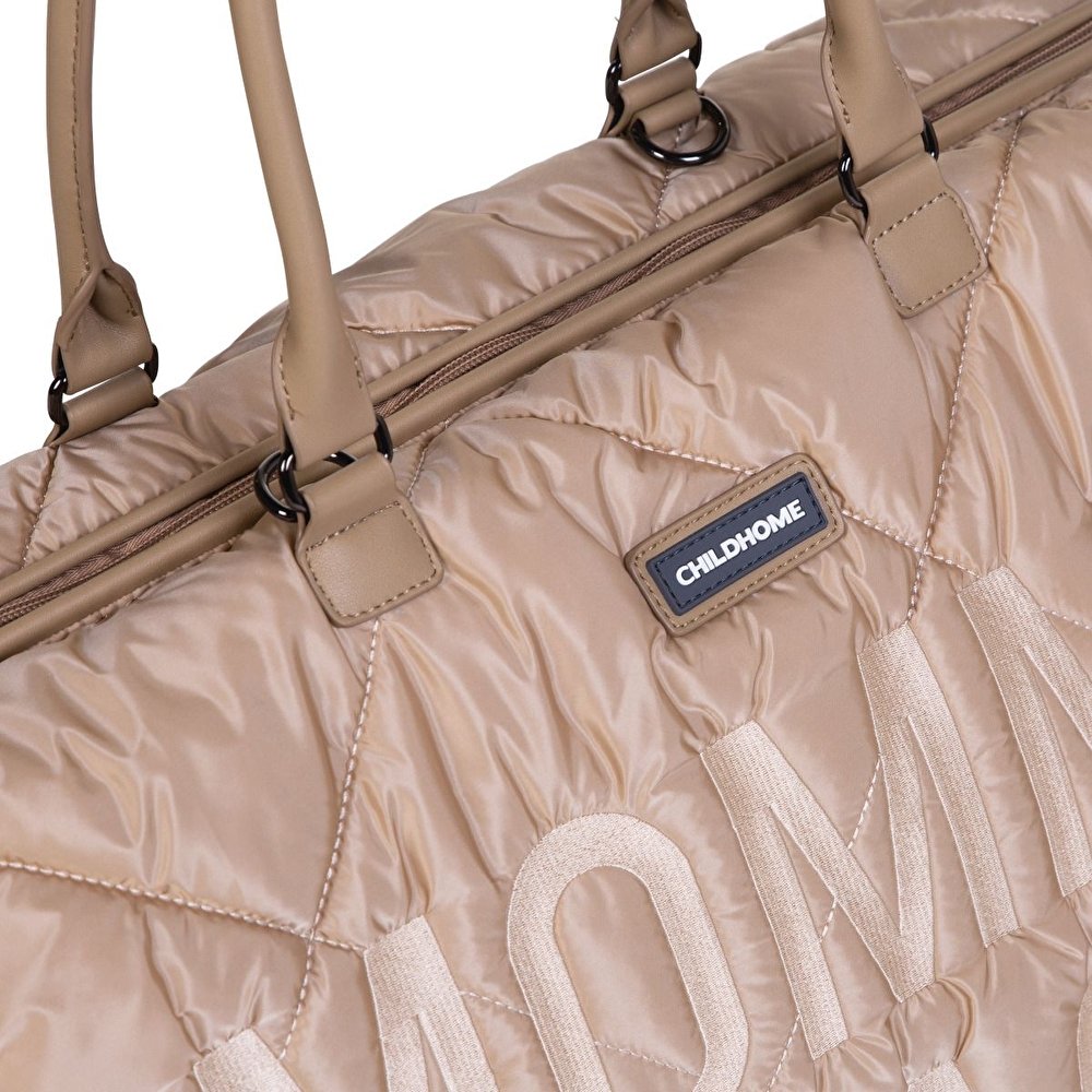 Сумка Childhome Mommy bag puffered beige, арт. CWMBBPBE - Зображення 5