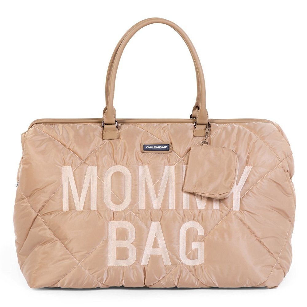Сумка Childhome Mommy bag puffered beige, арт. CWMBBPBE - Зображення 8