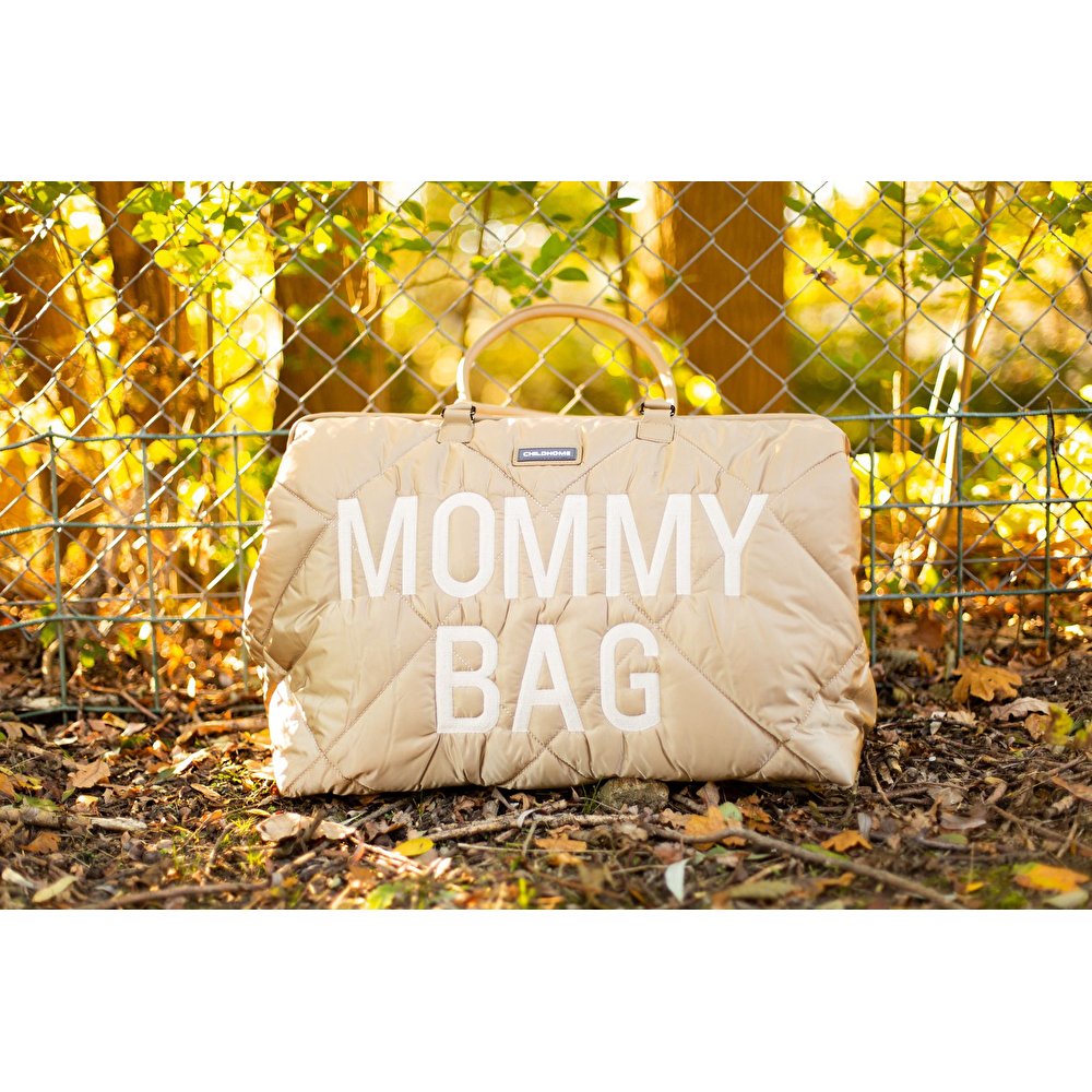 Сумка Childhome Mommy bag puffered beige, арт. CWMBBPBE - Зображення 11
