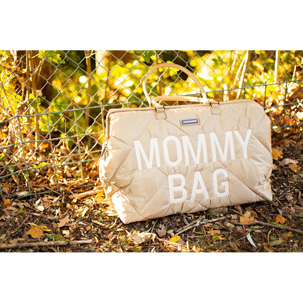 Сумка Childhome Mommy bag puffered beige, арт. CWMBBPBE - Зображення 12