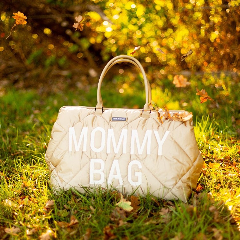 Сумка Childhome Mommy bag puffered beige, арт. CWMBBPBE - Зображення 13