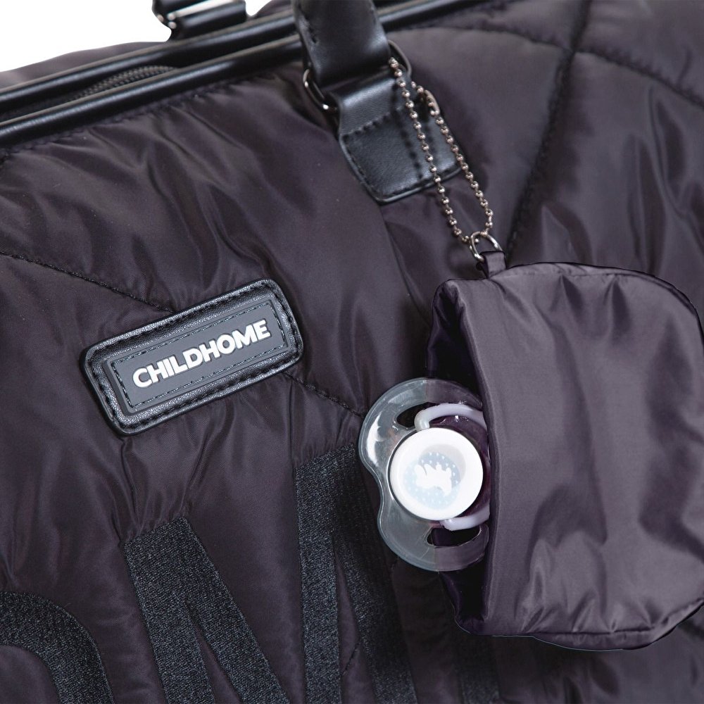 Сумка Childhome Mommy bag puffered black, арт. CWMBBPBL - Зображення 10