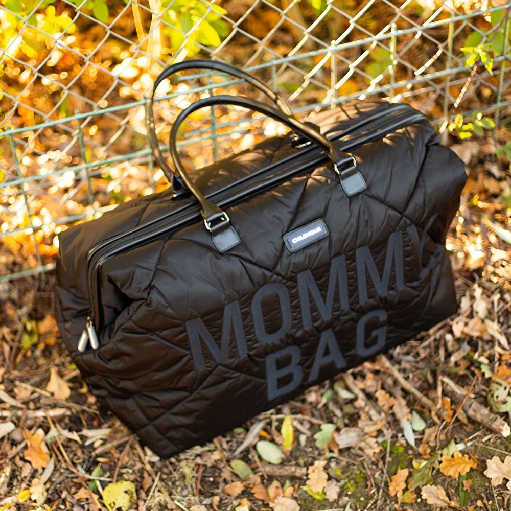 Сумка Childhome Mommy bag puffered black, арт. CWMBBPBL - Зображення 12