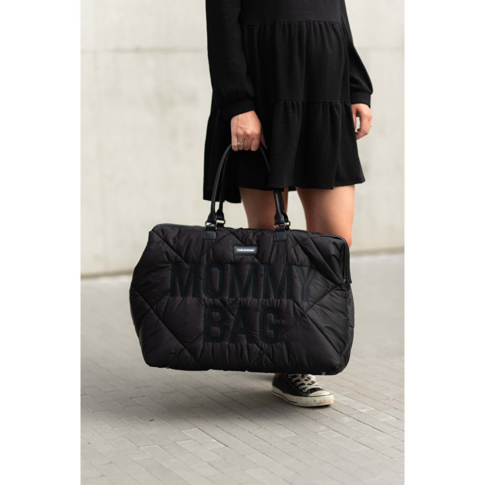 Сумка Childhome Mommy bag puffered black, арт. CWMBBPBL - Зображення 14