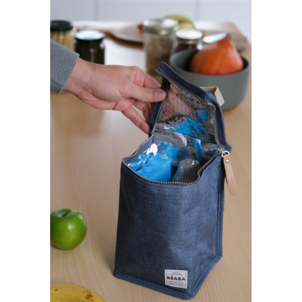 Сумка ізотермічна Beaba 2,8 л джинс, арт. 940257 - Зображення 4