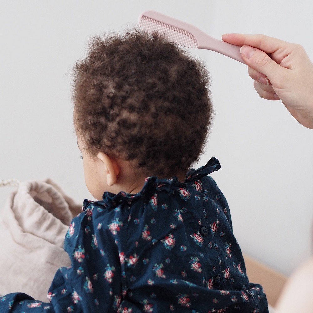 Набір гребінь + щітка Beaba рожевий, арт. 920367 - Зображення 6