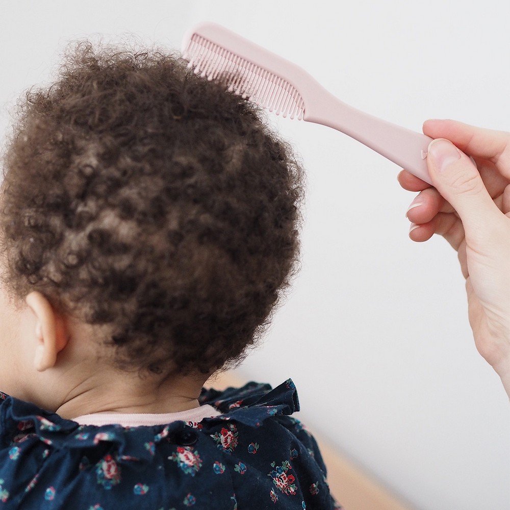 Набір гребінь + щітка Beaba рожевий, арт. 920367 - Зображення 7