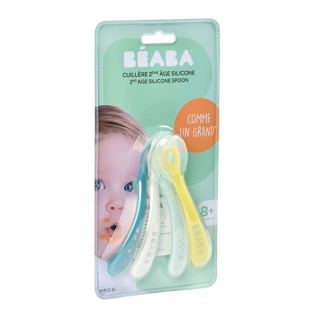 Набор эргономических ложек Beaba 2 возраст, арт. 913427 - Зображення 4