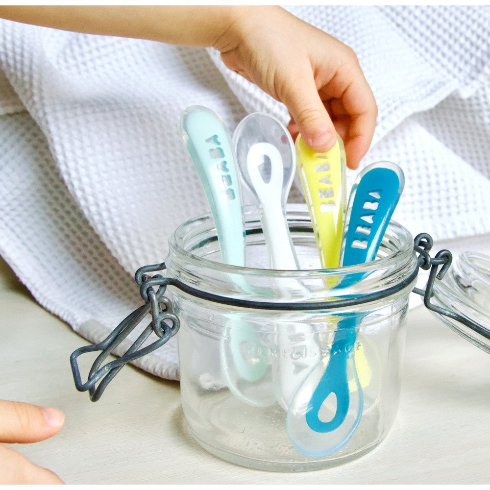 Набор эргономических ложек Beaba 2 возраст, арт. 913427 - Зображення 7