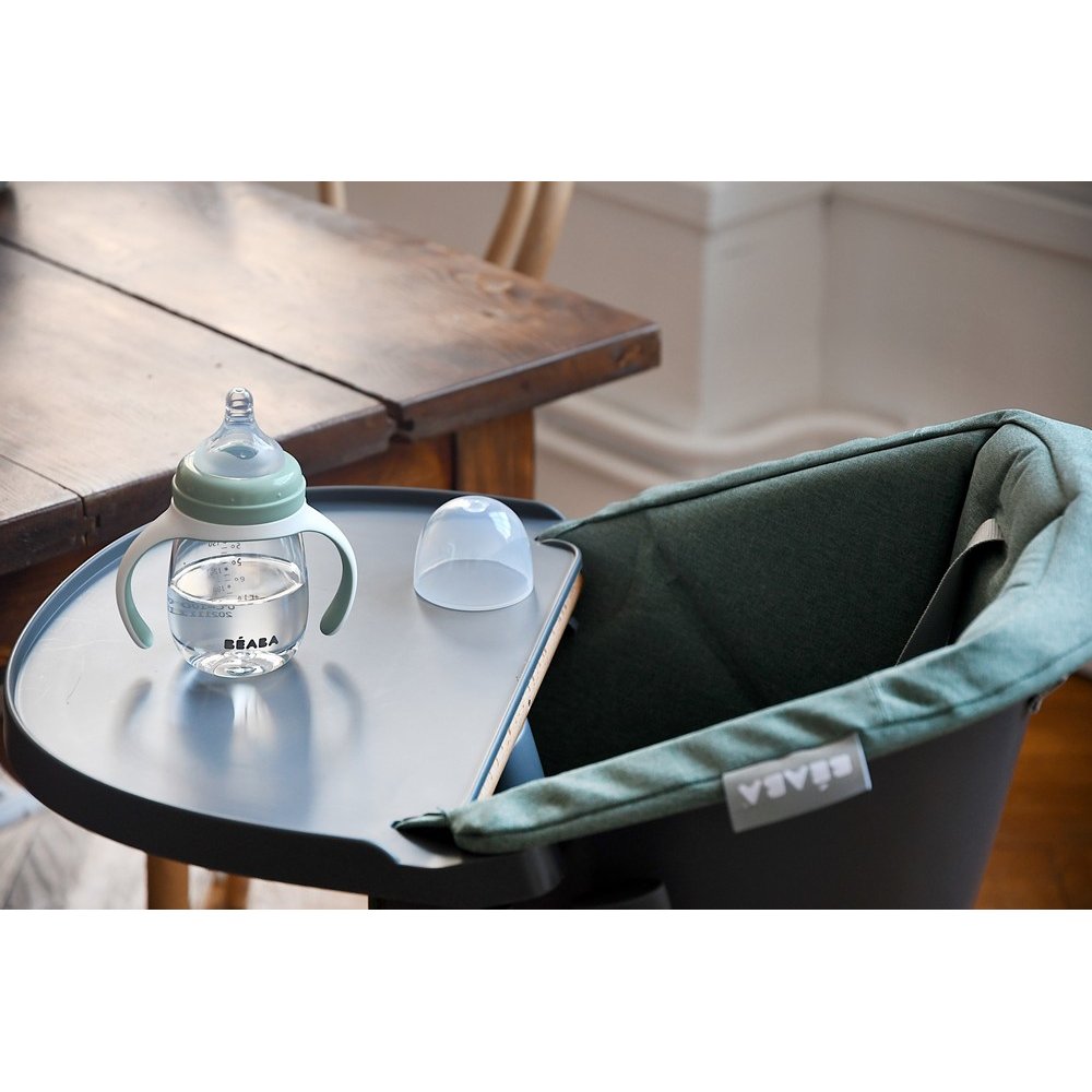 Поїльник Beaba навчальний 2 в 1 210 мл зелений, арт. 913531 - Зображення 3