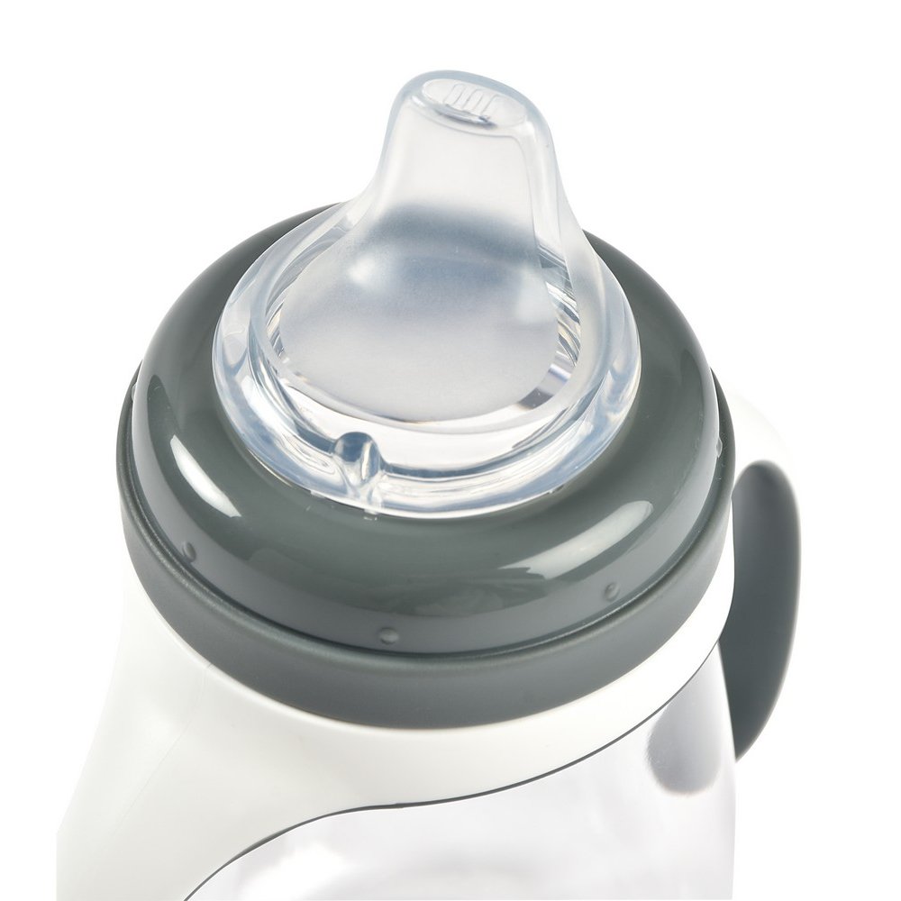 Поїльник Beaba навчальний 2 в 1 210 мл сірий, арт. 913532 - Зображення 9