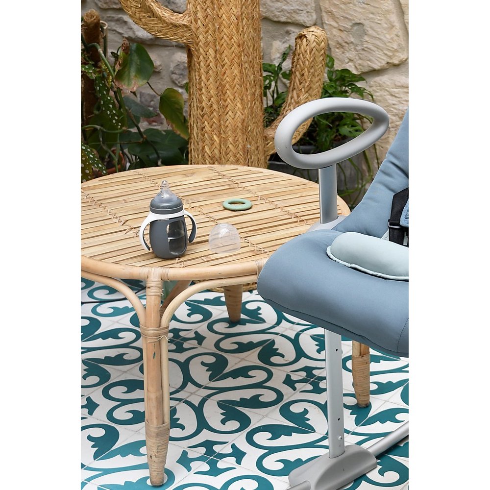 Поїльник Beaba навчальний склянний 2 в 1 210 мл сірий, арт. 913538 - Зображення 4