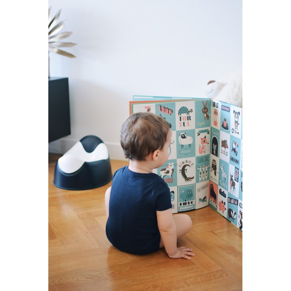 Горщик Beaba ергономічний синій, арт. 920395 - Зображення 5