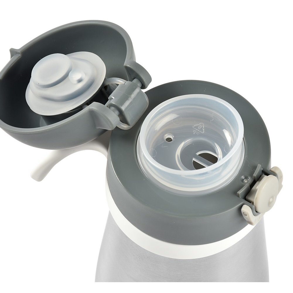 Термопоїльник Beaba металевий 350 мл сірий, арт. 913540 - Зображення 9