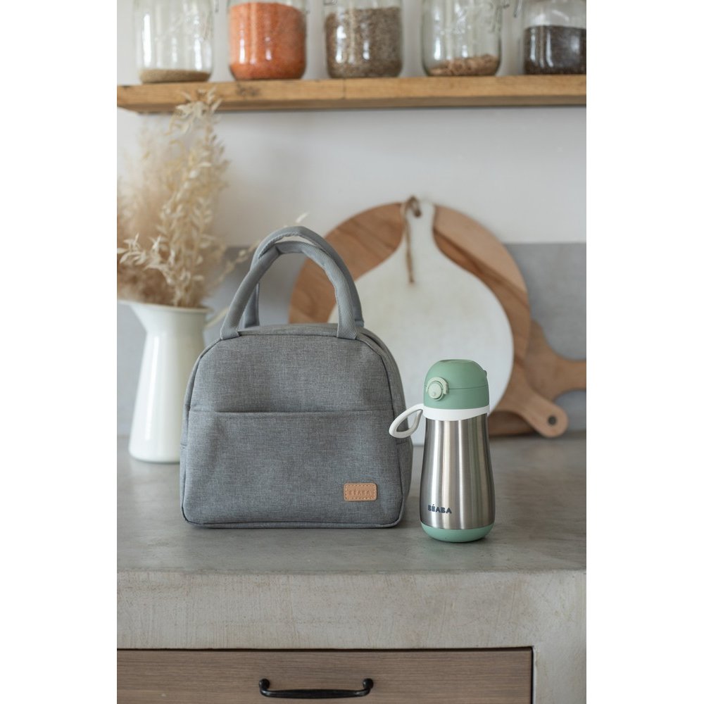 Термопоїльник Beaba металевий 350 мл зелений, арт. 913539 - Зображення 8