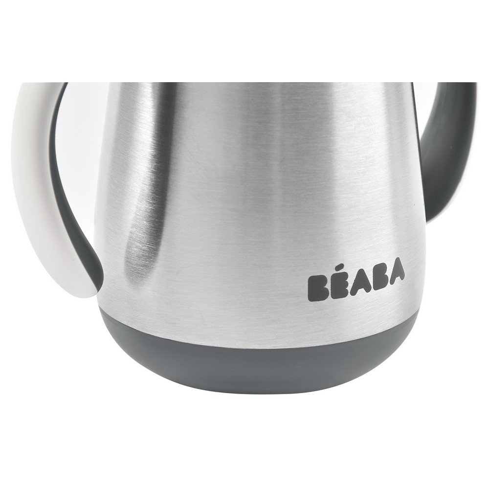 Поїльник Beaba з трубочкою металевий 250 мл сірий, арт. 913536 - Зображення 7