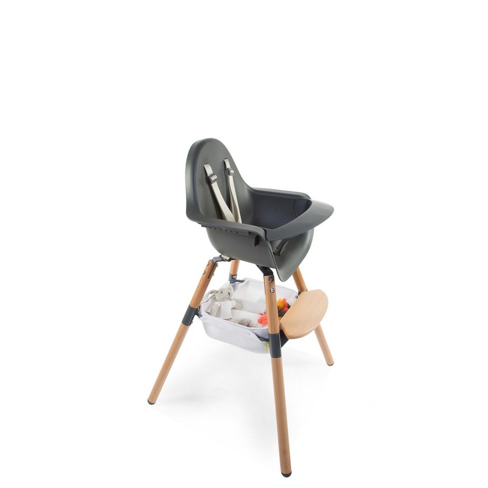 Корзина для речей до стільця для годування Childhome Evolu white, арт. CHEVOBAS - Зображення 4