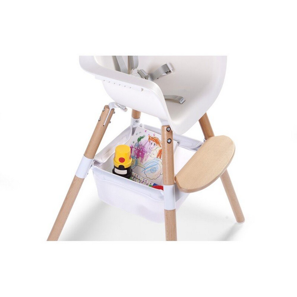 Корзина для речей до стільця для годування Childhome Evolu white, арт. CHEVOBAS - Зображення 5