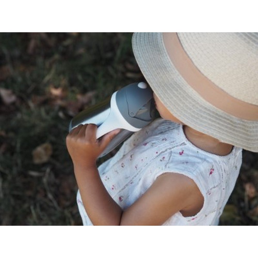 Поїльник Beaba з трубочкою металевий 250 мл сірий, арт. 913536 - Зображення 10