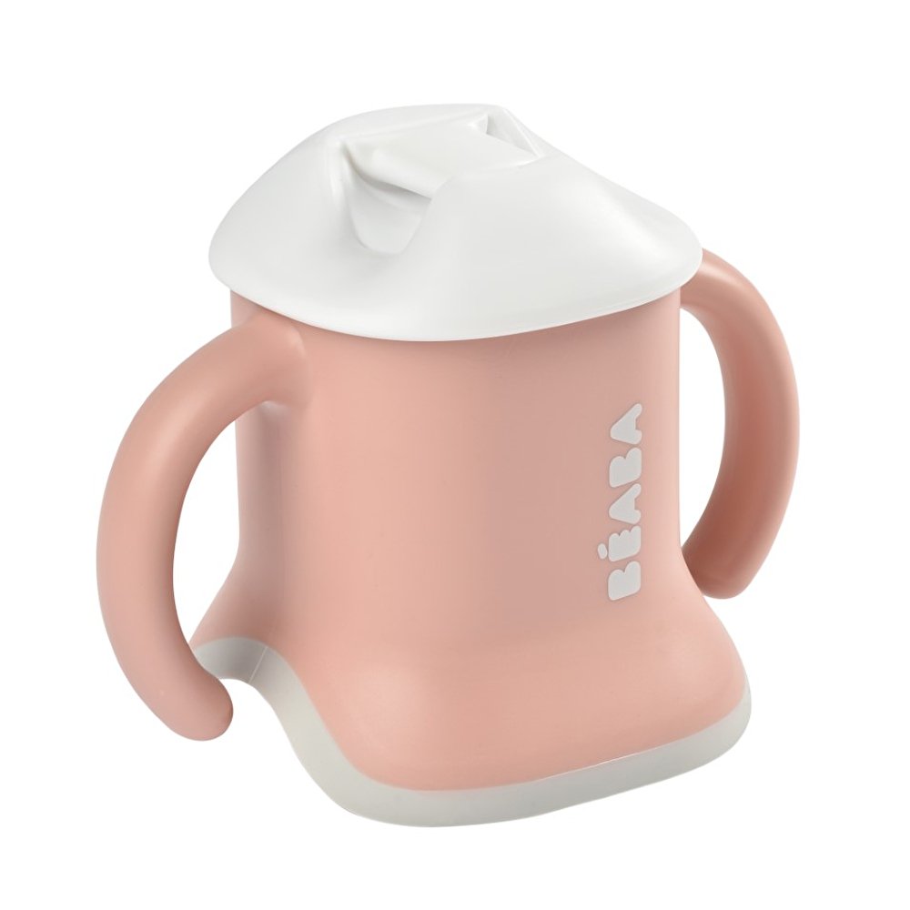 Поїльник Beaba Evoluclip навчальний 3-в-1 150 мл рожевий, арт. 913474 - Зображення 9