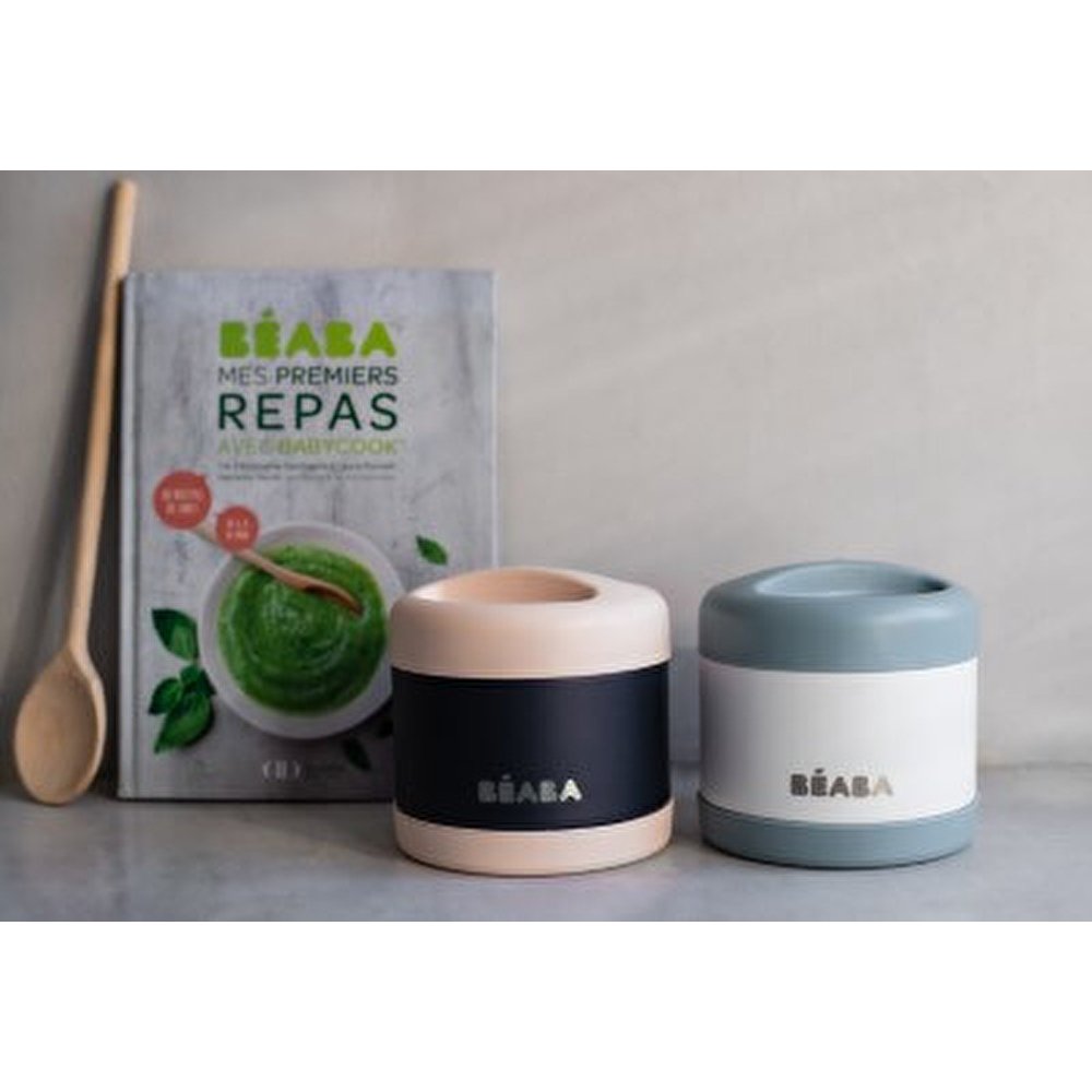 Термос Beaba для їжі 500 мл. рожевий/синій, арт. 912910 - Зображення 15
