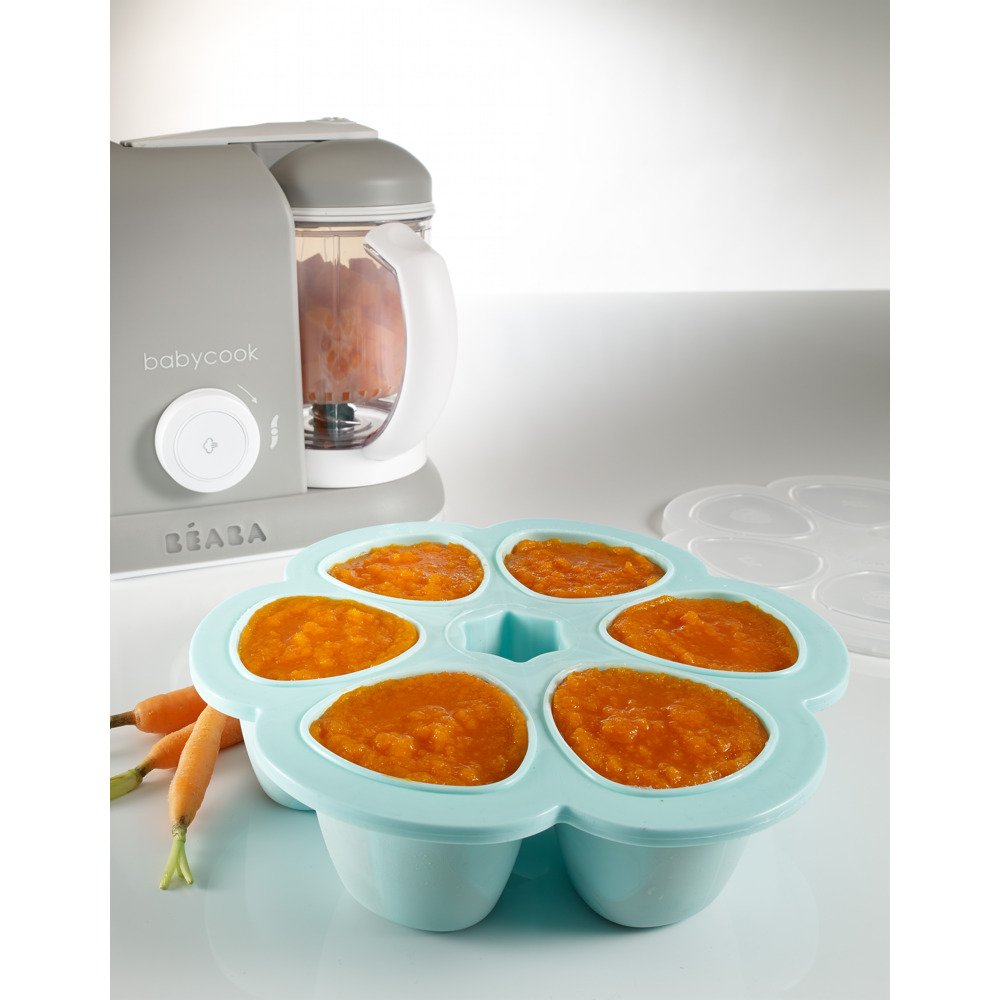 Силиконовый многопорционный контейнер Beaba 150 ml blue, арт. 912456 - Зображення 6