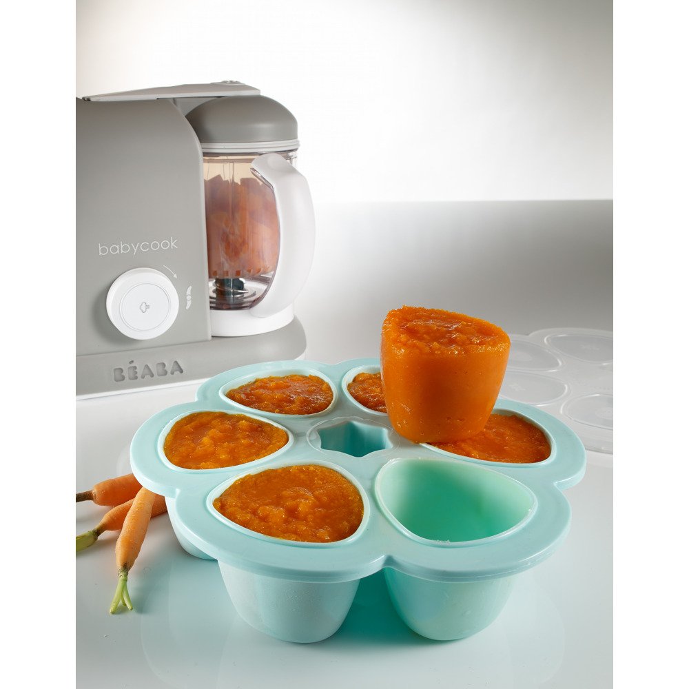 Силиконовый многопорционный контейнер Beaba 150 ml blue, арт. 912456 - Зображення 7
