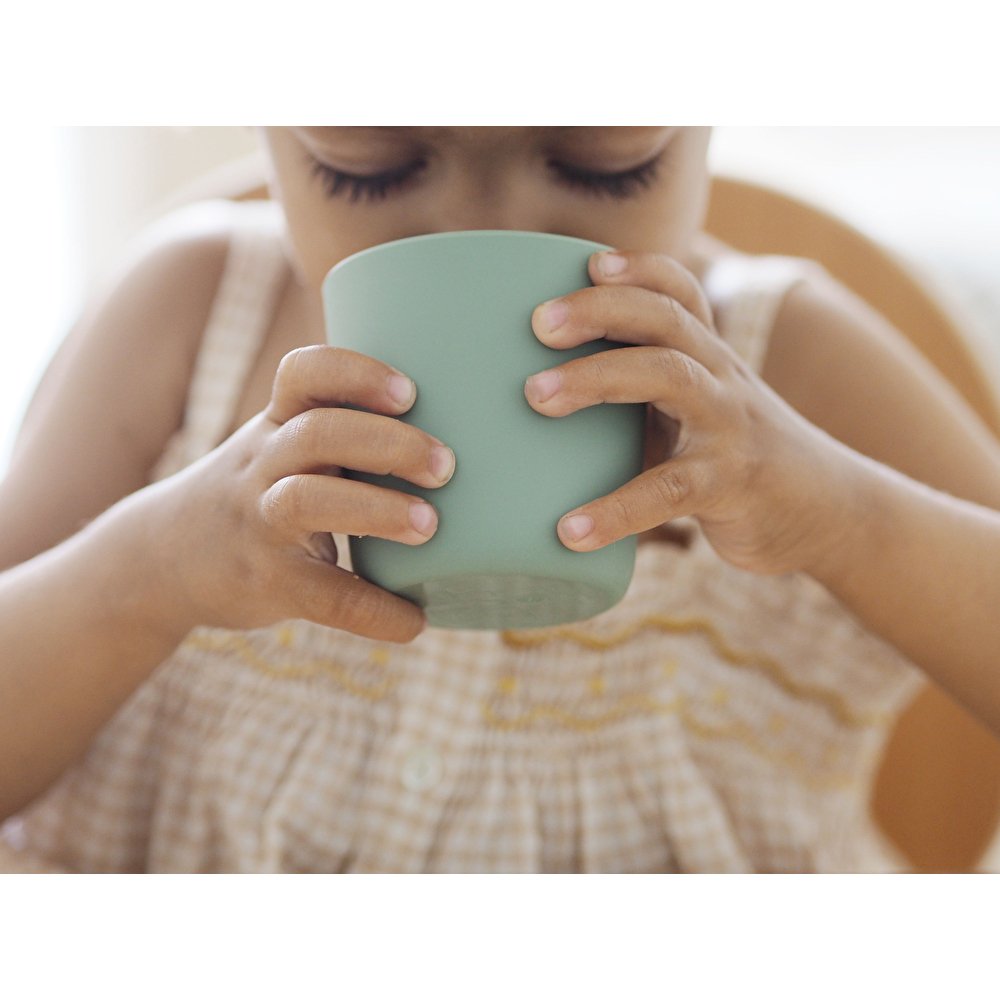 Стакан Beaba силіконовий 180 мл оливковий, арт. 913546 - Зображення 4