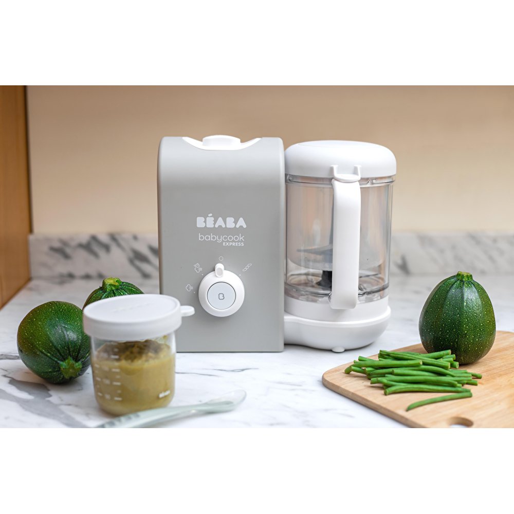Пароварка - блендер Beaba Babycook Express сірий, арт. 916300 - Зображення 5
