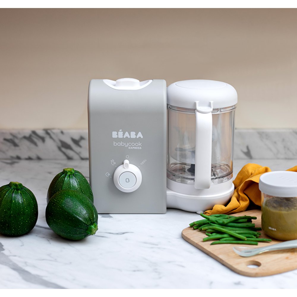 Пароварка - блендер Beaba Babycook Express сірий, арт. 916300 - Зображення 7
