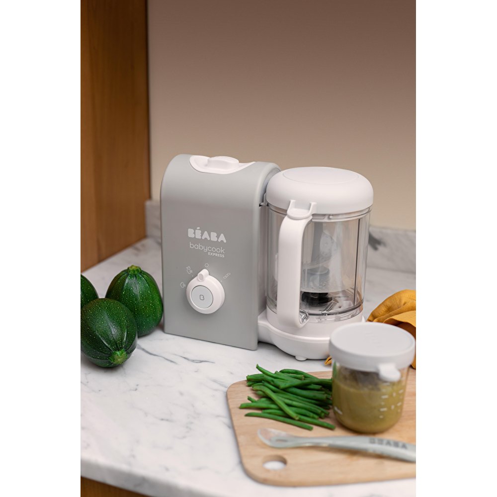 Пароварка - блендер Beaba Babycook Express сірий, арт. 916300 - Зображення 8