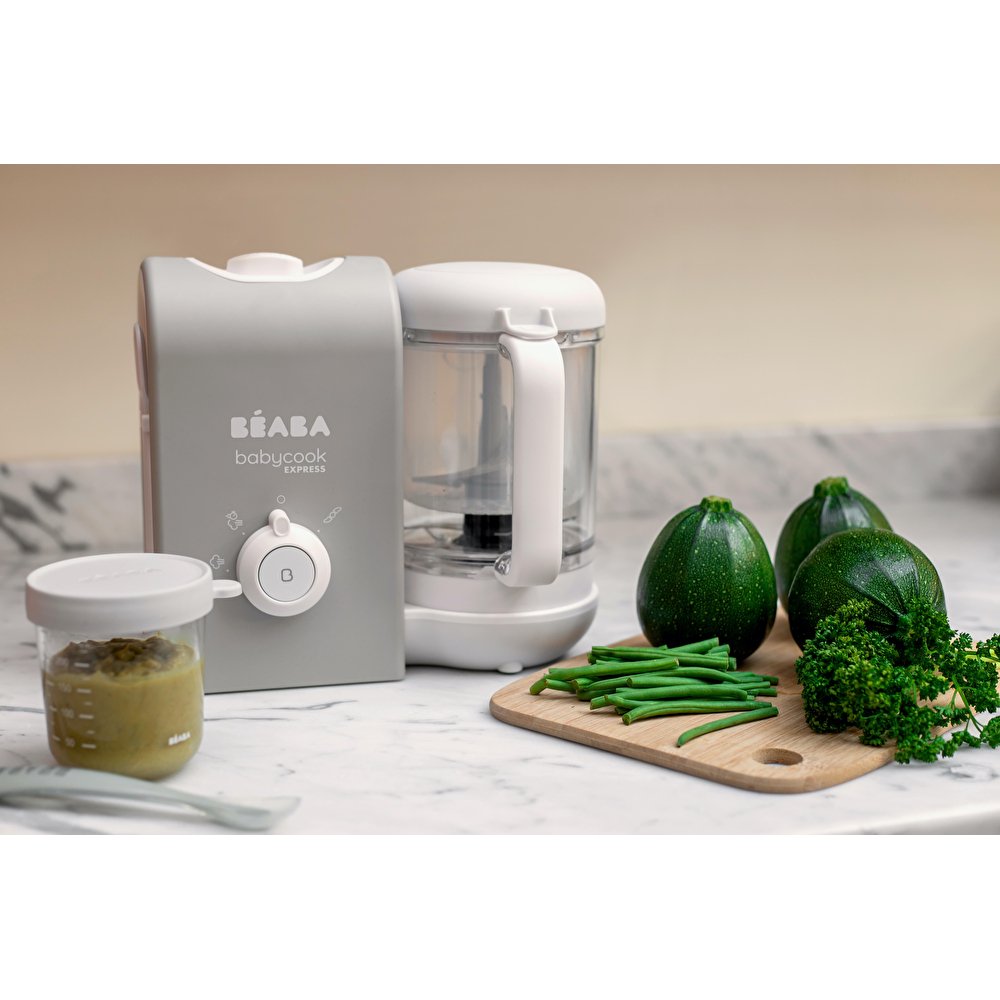 Пароварка - блендер Beaba Babycook Express сірий, арт. 916300 - Зображення 9