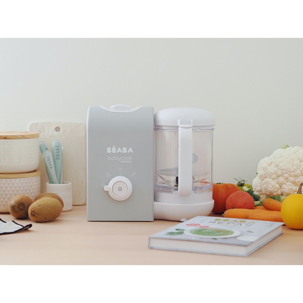 Пароварка - блендер Beaba Babycook Express сірий, арт. 916300 - Зображення 10