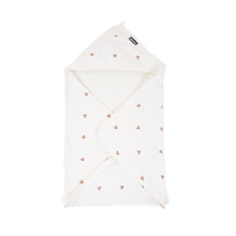 Рушник з капюшоном Childhome 80x80 hearts, арт. CCBCJOH - Зображення 8