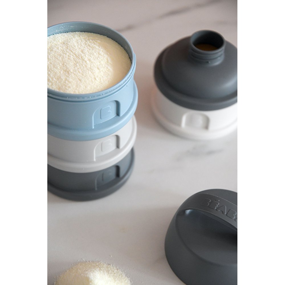 Контейнер Beaba для зберігання сухих сумішей на 4 відсіки синій, арт. 911712 - Зображення 8