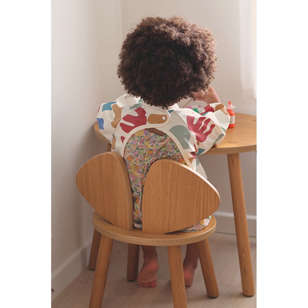 Нагрудник - фартух Beaba з рукавами різнобарвний, арт. 913576 - Зображення 3