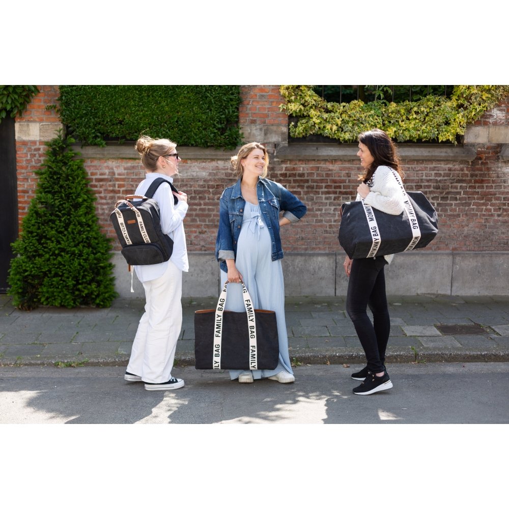 Рюкзак Childhome Family club canvas black, арт. CWBPSCBL - Зображення 5