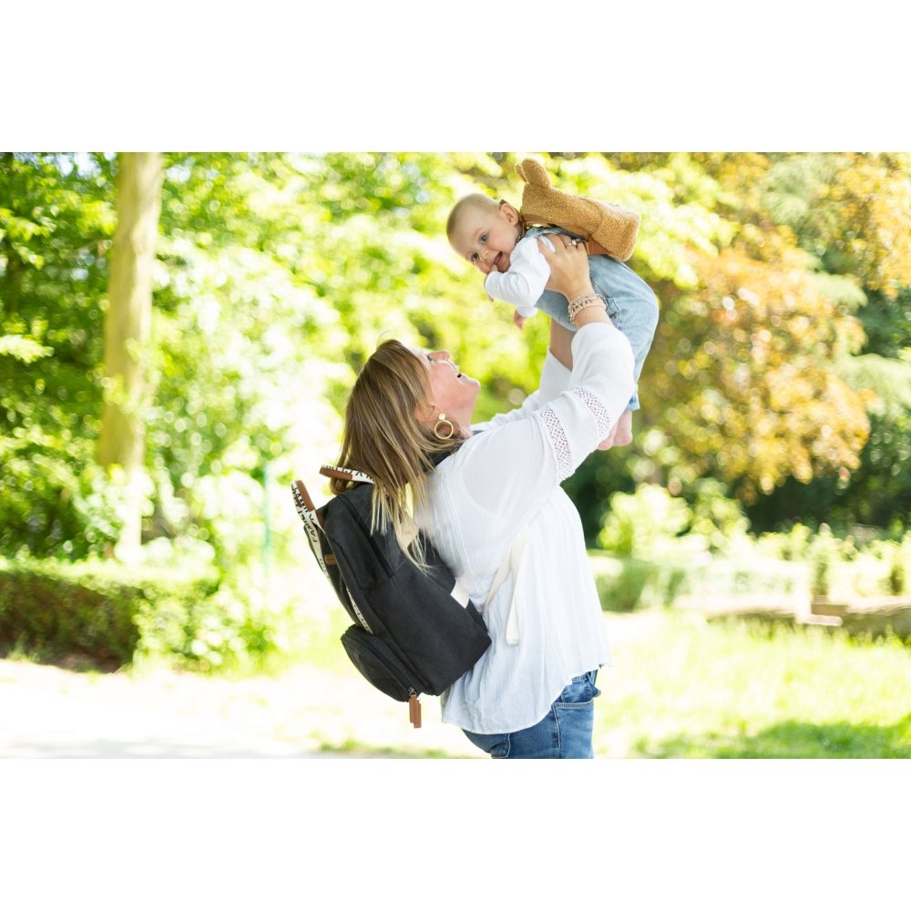 Рюкзак Childhome Family club canvas black, арт. CWBPSCBL - Зображення 6