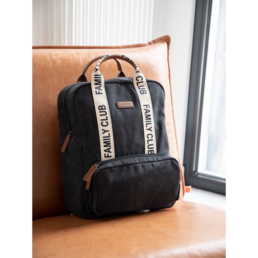 Рюкзак Childhome Family club canvas black, арт. CWBPSCBL - Зображення 8