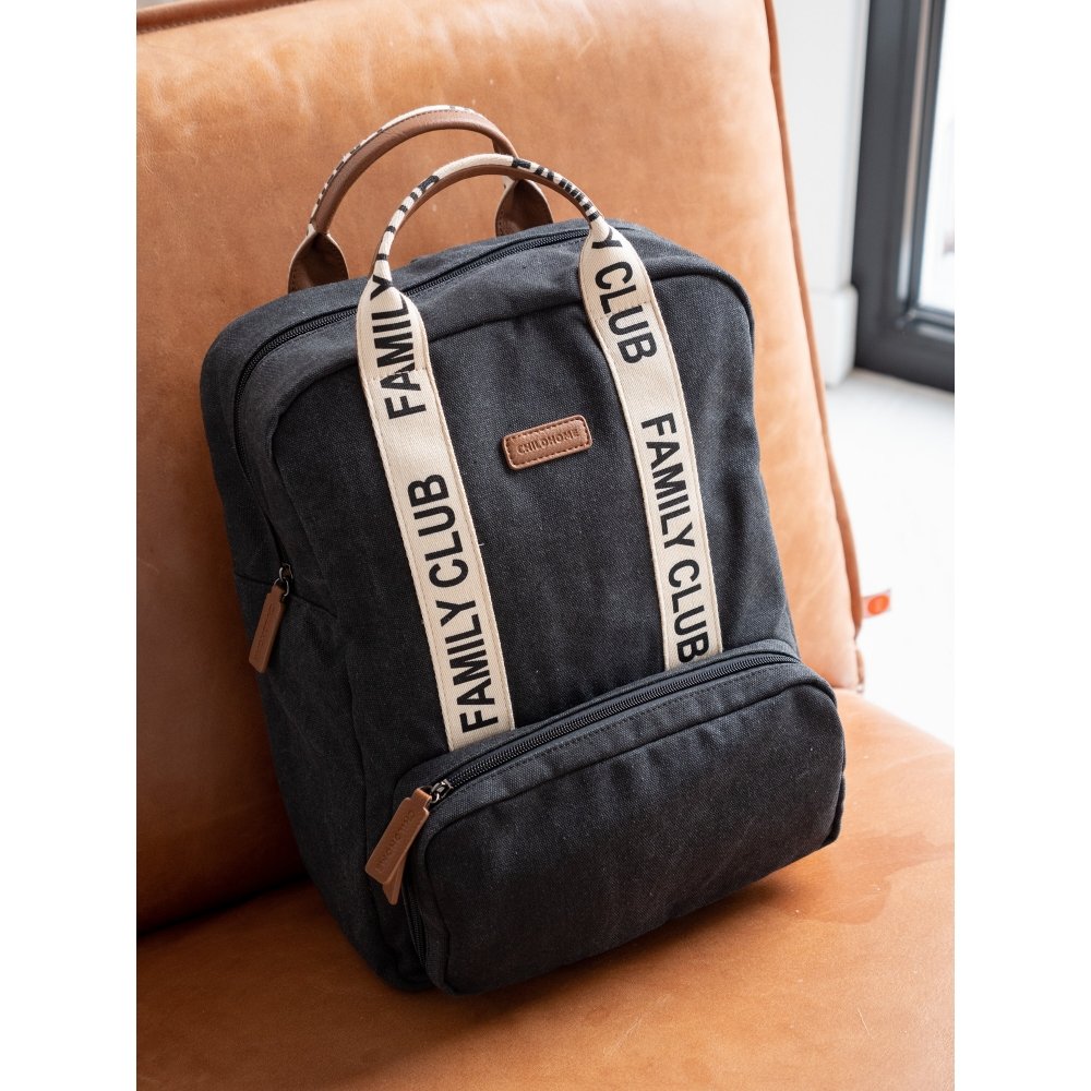 Рюкзак Childhome Family club canvas black, арт. CWBPSCBL - Зображення 9